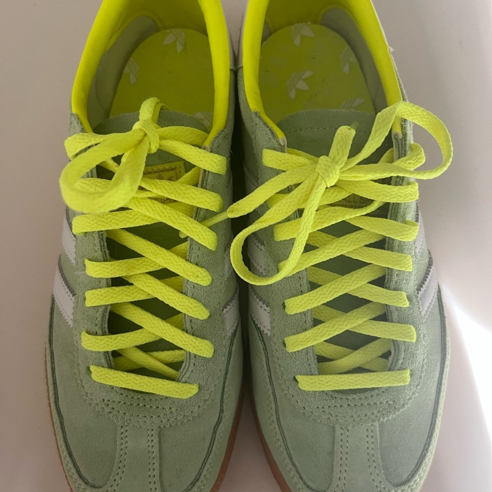Adidas Lime Green and Neon Yellow Sneakers Excellent Condition Worn Once.